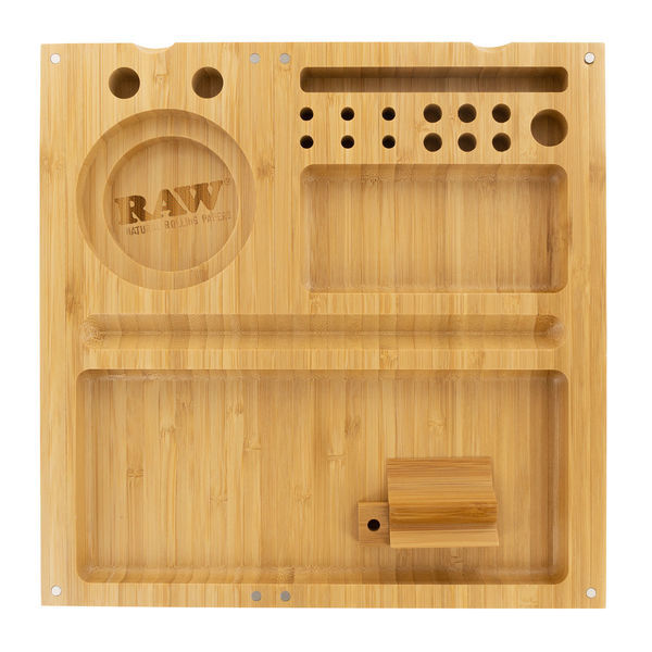 Bambusowa potrójna taca do skręcania (RAW)