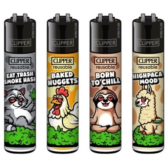 Zapalniczka Stoned Animals (Clipper)