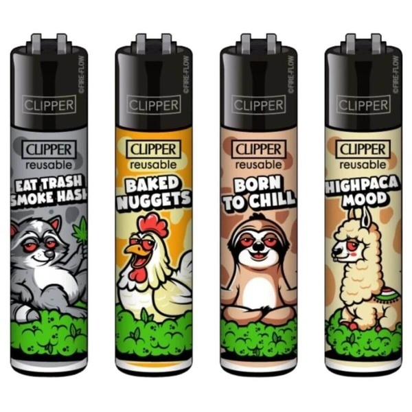 Zapalniczka Stoned Animals (Clipper)