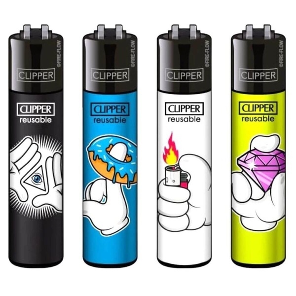 Zapalniczka Cartoon Hands (Clipper)