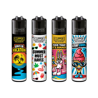 Lżejsza zapalniczka Clipper Classic Summer