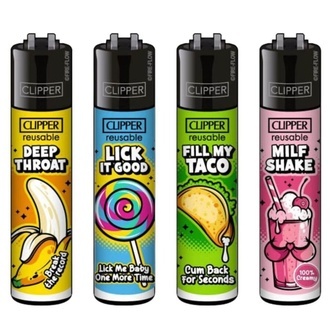 Zapalniczka Porn Slogan (Clipper)