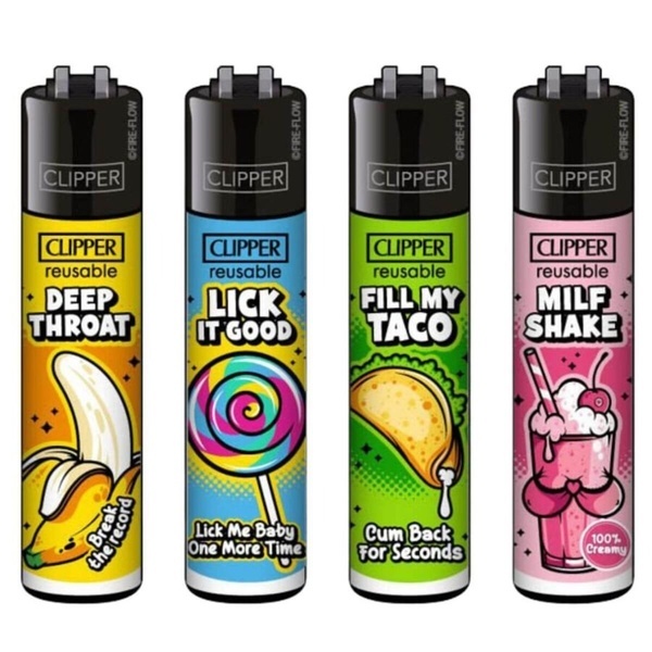 Zapalniczka Porn Slogan (Clipper)