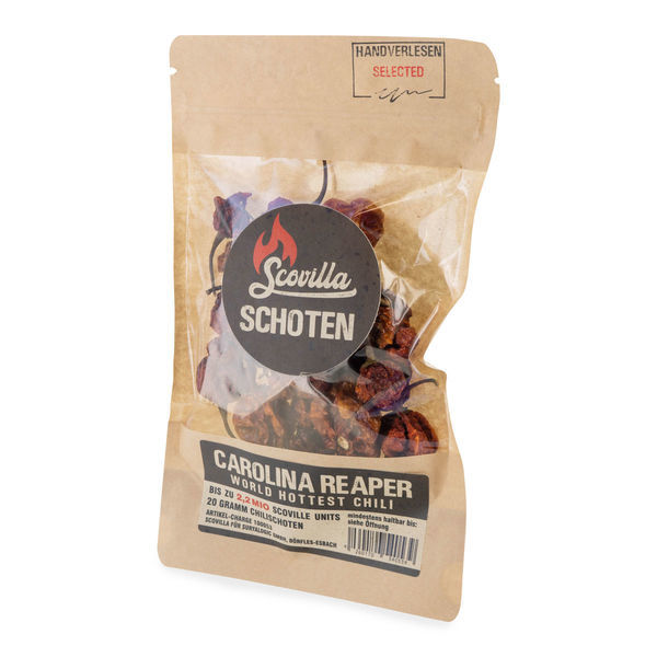 Suszone papryczki Carolina Reaper (Scovilla)