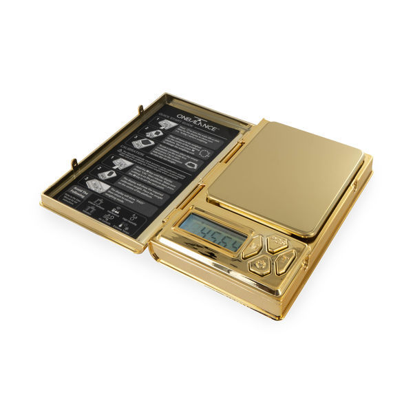 Shine Chrome Gold Mini Scale – 100 × 0,01 g (On Balance)