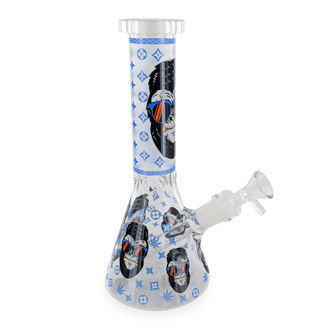 Świecący w ciemności potrójnie gruby bong Gorilla