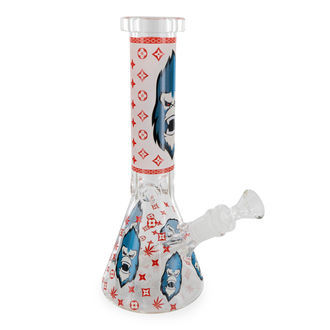 Świecący w ciemności potrójnie gruby bong Gorilla