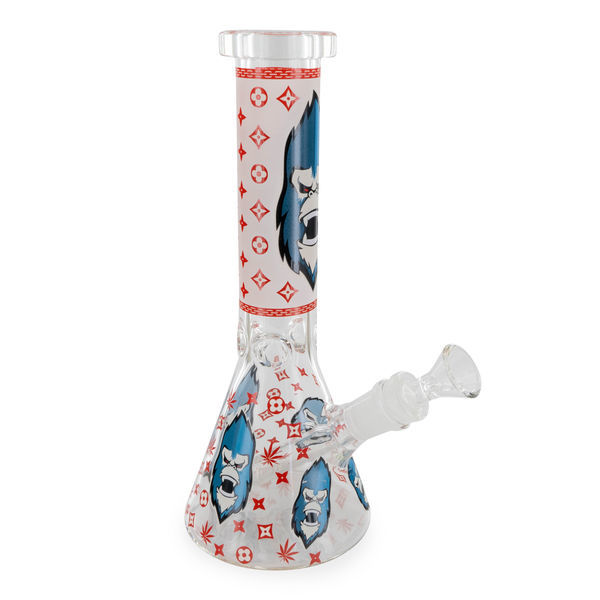 Świecący w ciemności potrójnie gruby bong Gorilla