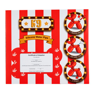 Silikonowa fajka wodna K9 (Piecemaker)