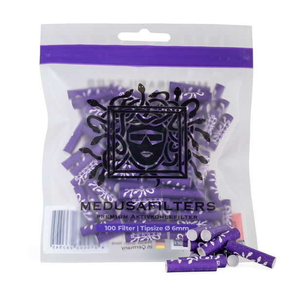 Filtry Violet z węglem aktywnym (Medusafilters)