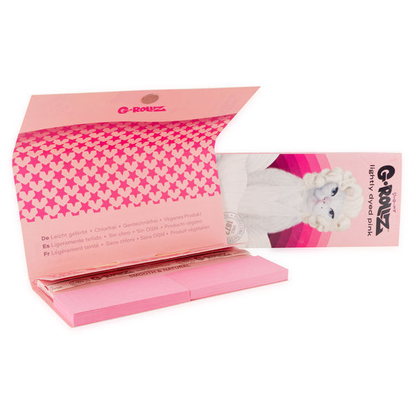 G-Rollz barwione bibułki, filtry i tacka do skręcania