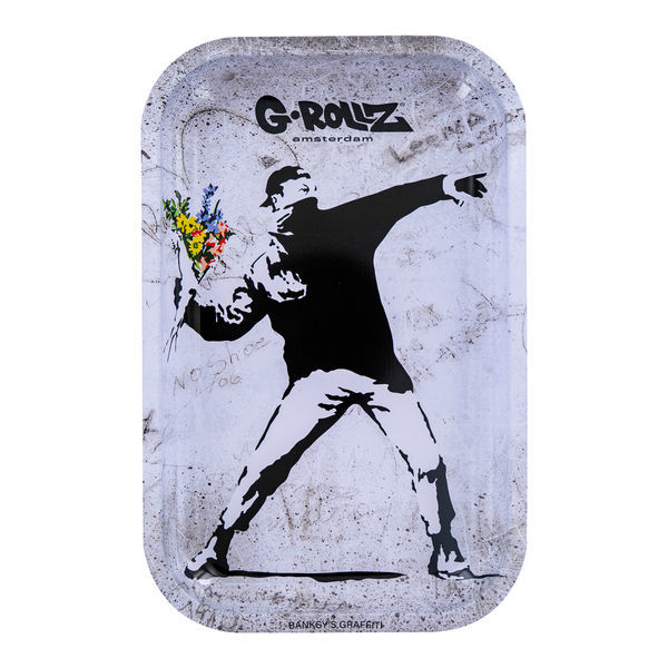 Metalowa tacka do skręcania, średnia (G-Rollz)