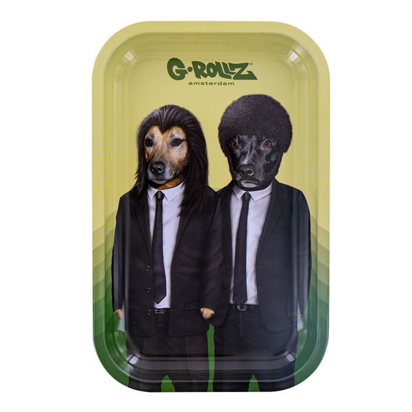 Metalowa tacka do skręcania, średnia (G-Rollz)