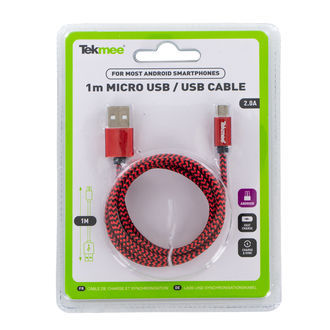 Kabel USB (Micro i C) 1 m
