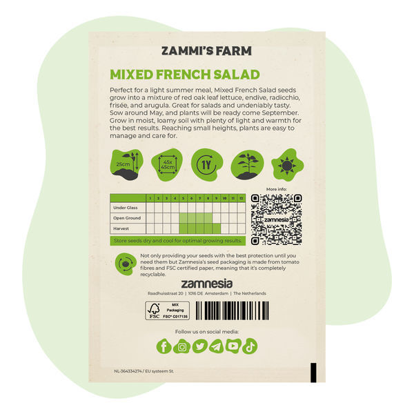 Nasiona sałaty mieszanej francuskiej (Lactuca sativa)