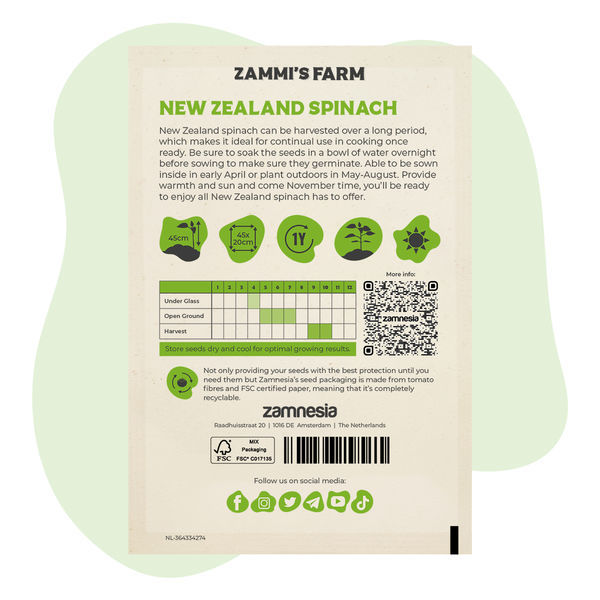 Nasiona szpinaku nowozelandzkiego (Tetragonia tetragonoides)