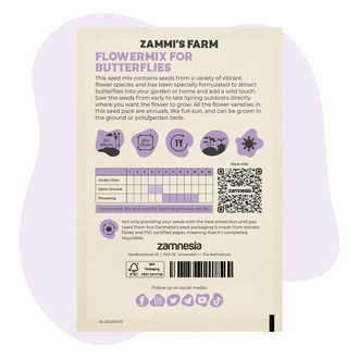 Mieszanka nasion kwiatów przyciągających motyle