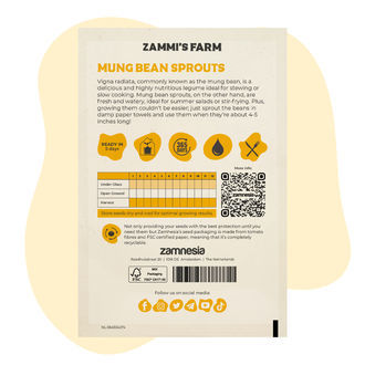 Nasiona kiełków fasoli mung (Vigna radiata)