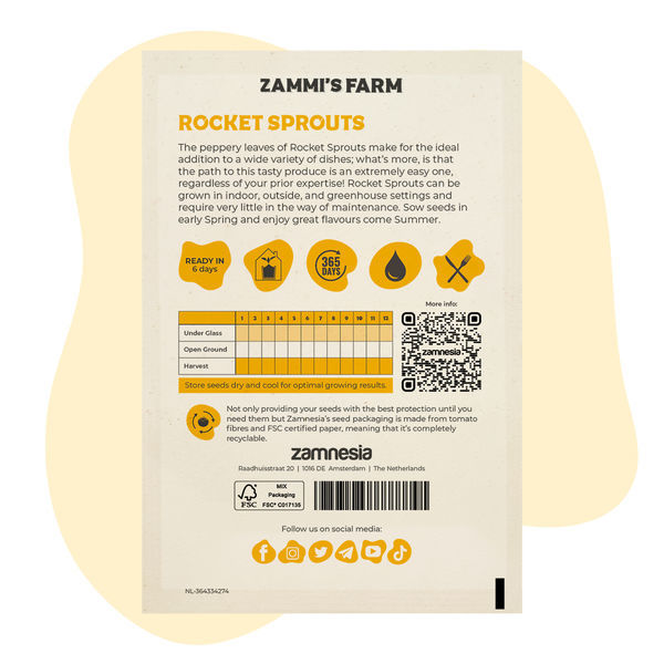 Nasiona rukoli (Eruca sativa)