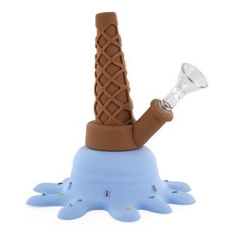 Silikonowy bong Ice Cream