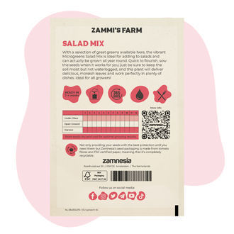 Mikrolistki mix sałat (Lactuca sativa) – nasiona