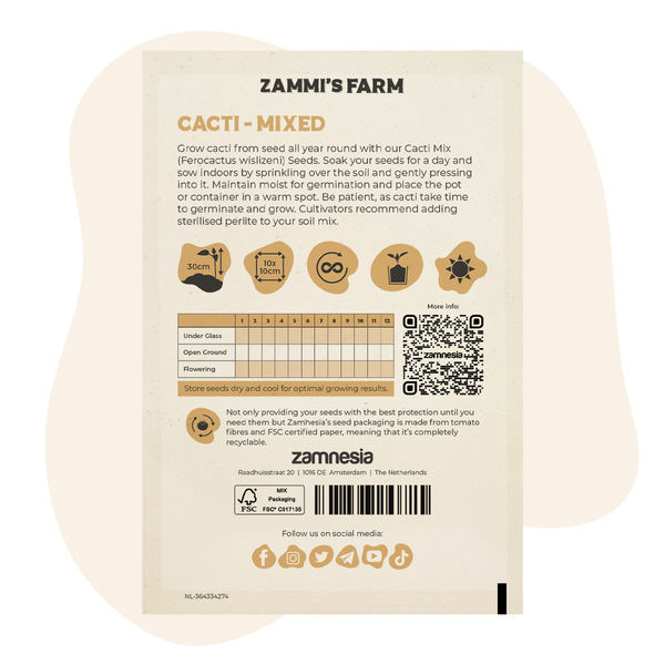 Mieszanka kaktusów (Ferocactus wislizeni) – nasiona
