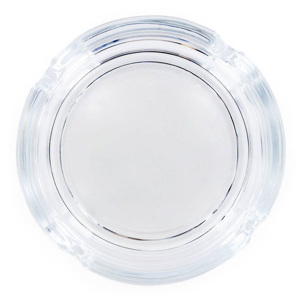 Szklana popielniczka