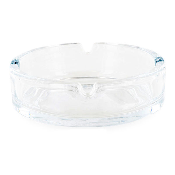 Szklana popielniczka