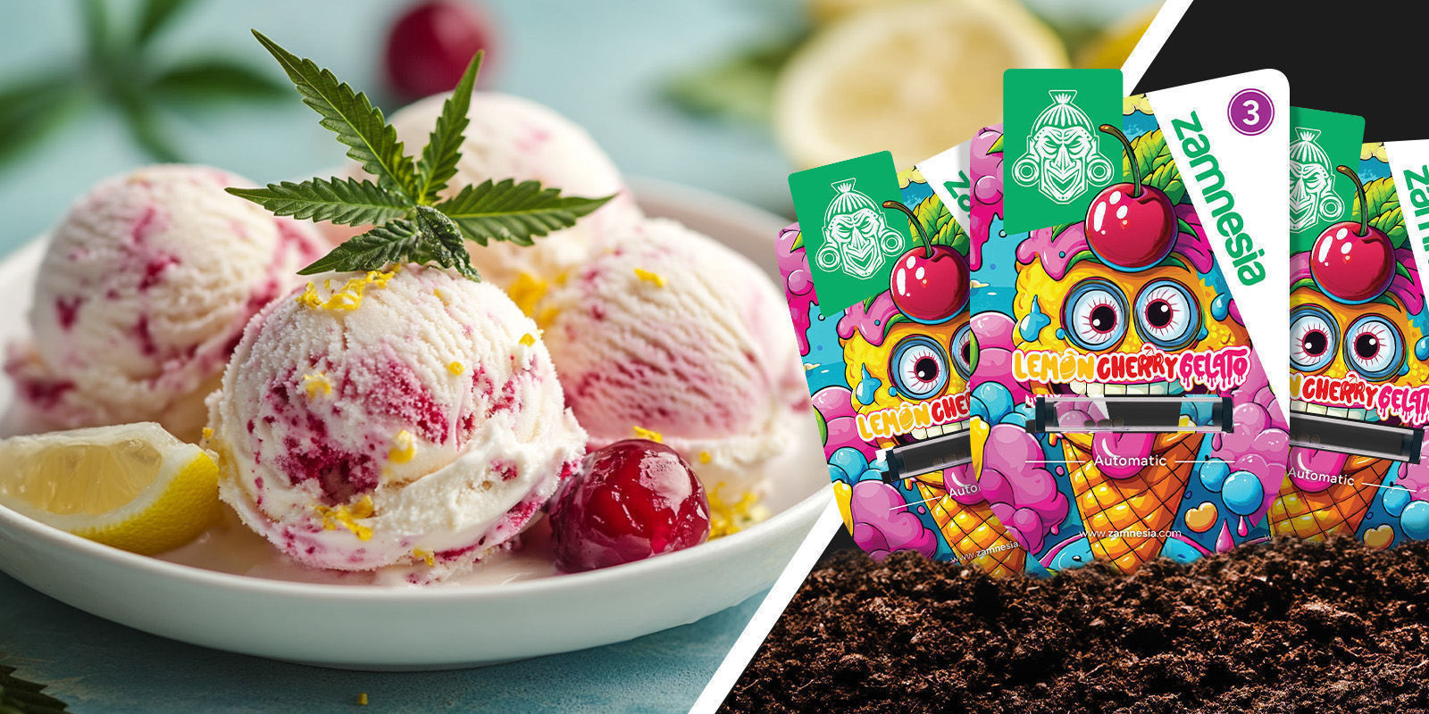 Lemon Cherry Gelato Lemon Cherry Gelato