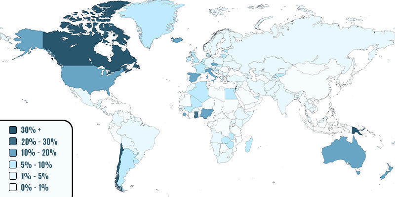 Kto kocha marihuanę najbardziej? Who Loves Cannabis Most