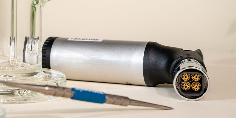 Dabowanie: palnik gazowy Dabowanie: palnik gazowy