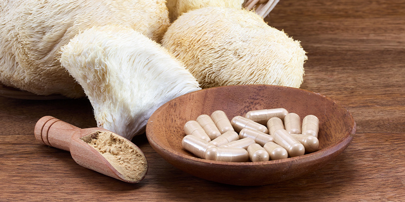 Lion’s mane mushroom