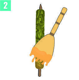 Jak zrobić Thai stick – krok 2 Jak zrobić Thai stick – krok 2