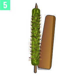 Jak zrobić tajski patyczek – krok 5 Jak zrobić tajski patyczek – krok 5