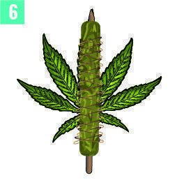 Jak zrobić Thai Stick – krok 6 Jak zrobić Thai Stick – krok 6