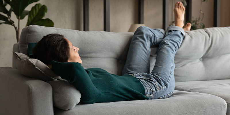 Znajdź bezpieczne, wygodne miejsce