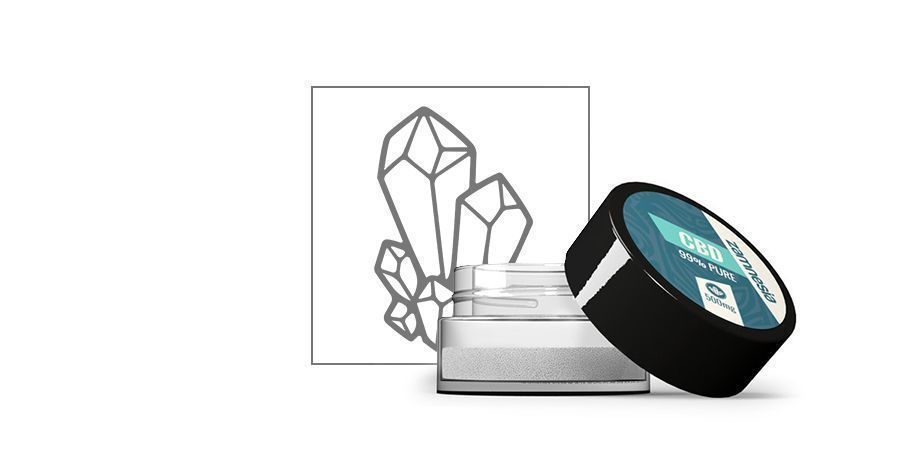 Kryształy CBD 99% czyste (Zamnesia)