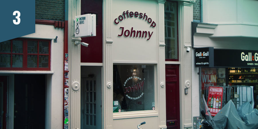 Coffeeshop Johnny Amsterdam Coffeeshop Johnny Amsterdam - najlepsza odmiana indica