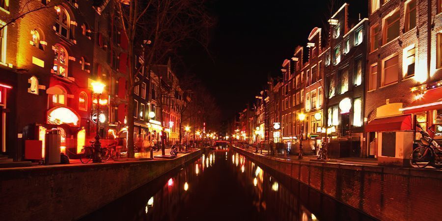 Dzielnica Czerwonych Latarni Amsterdam Smoke Spots: The Red-Light District