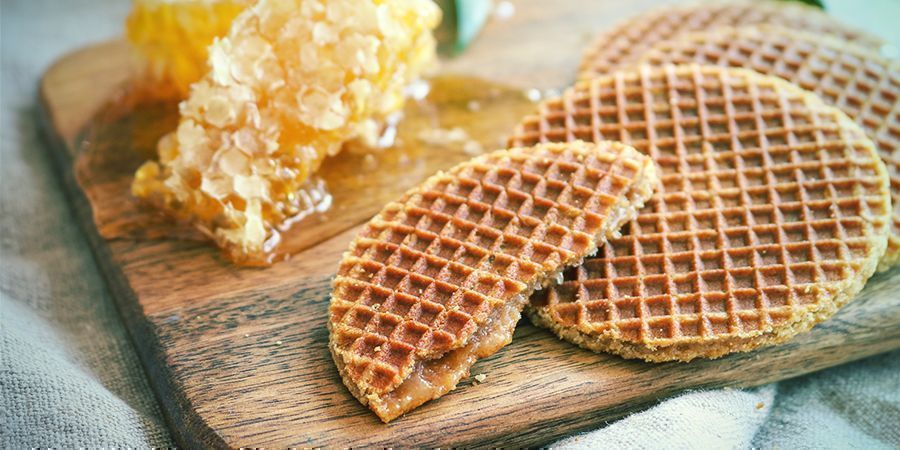 Amsterdamskie przekąski dla jaraczy: stroopwafle