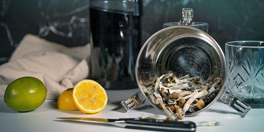 Jak zrobić lemon tek z grzybków halucynków lub magicznych trufli