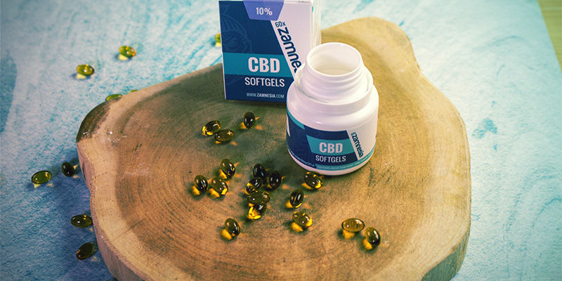 Stosowanie kapsułek CBD (softgels)