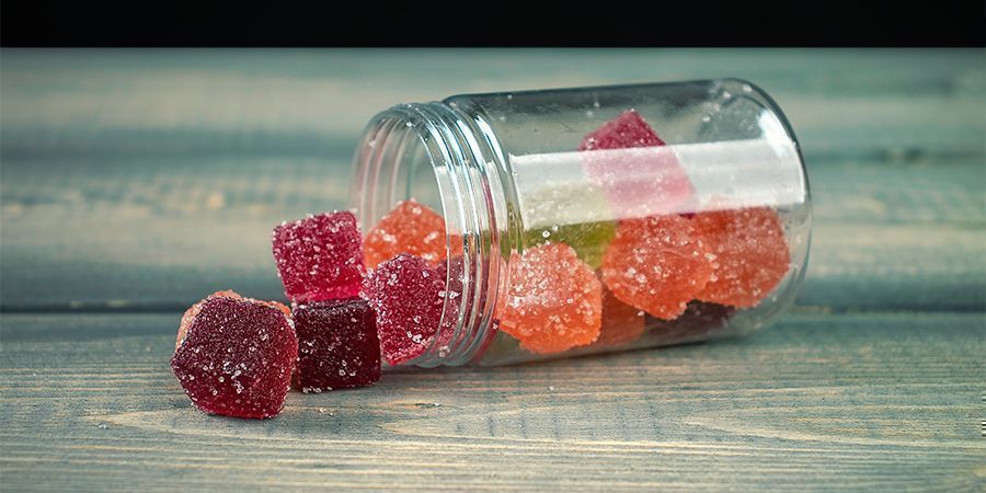 Jedz produkty spożywcze z CBD