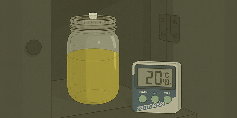 5. Incubate your spores