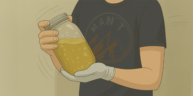 6. Dotlenij swoją hodowlę w płynie