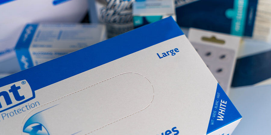 Rękawiczki nitrylowe