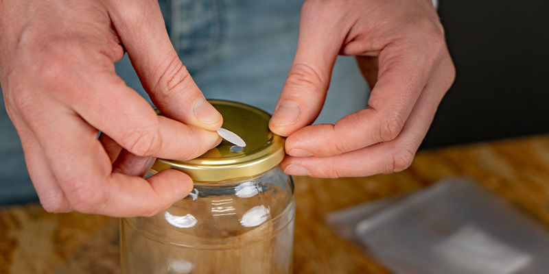 Nie zapomnij dodać filtrów do wieczek słoików Nie zapomnij dodać filtrów do wieczek słoików