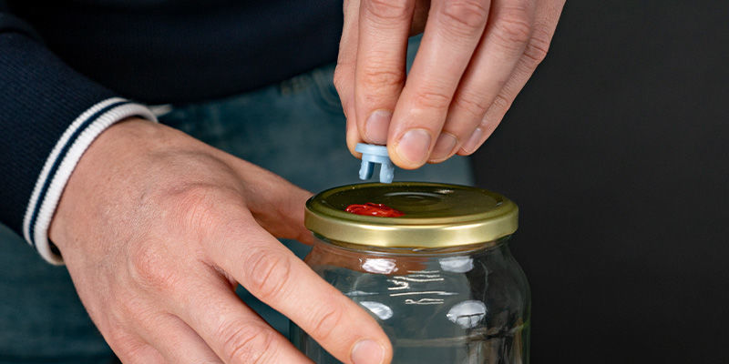 Insert And Fix A Premade Rubber Injection Port Insert And Fix A Premade Rubber Injection Port