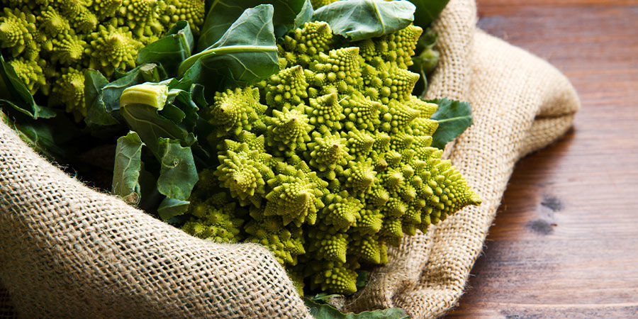 Brokuł romanesco Brokuł romanesco