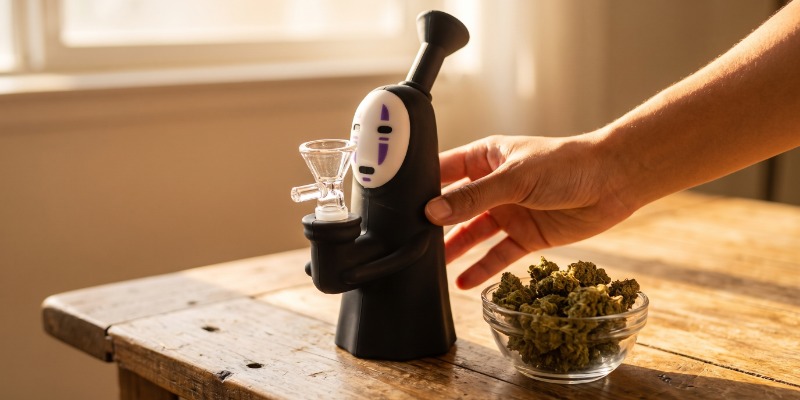 No-Face &ndash; bong silikonowy Kaonashi